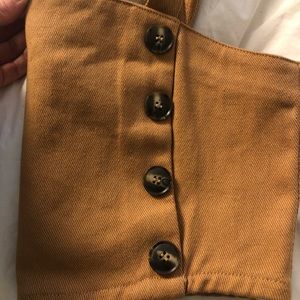 Pacsun Tan Crop Top